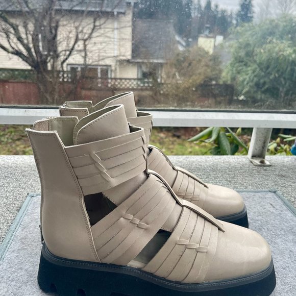 Free People Hydra Huarache Summer Boots Size 39 EUR / 8.5 - 9 US (Run big!) - Picture 2 of 15